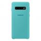 Samsung Silicone Cover Case EF-PG973TG - оригинален силиконов кейс за Samsung Galaxy S10 (зелен) thumbnail