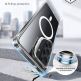 Хибриден кейс с висока степен на защита с MagSafe за Samsung Galaxy S26 - ESR Classic Hybrid HaloLock Kickstand MagSafe Case (прозрачен)  thumbnail 3