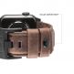 Urban Armor Gear Leather Strap - кожена (естествена кожа) каишка за Apple Watch 38мм, 40мм (кафяв) thumbnail 4