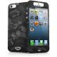 iSkin Slims Black Camo - тънък поликарбонатов кейс 0.4 мм. за iPhone 5S (черен) thumbnail