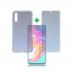 4smarts 360° Protection Set Limited Cover - тънък силиконов кейс и стъклено защитно покритие за дисплея на Samsung Galaxy A70 (прозрачен) thumbnail