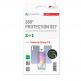 4smarts 360° Protection Set Limited Cover - тънък силиконов кейс и стъклено защитно покритие за дисплея на Samsung Galaxy A70 (прозрачен) thumbnail 2