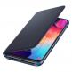 Samsung Wallet Cover EF-WA505PBEG - оригинален кожен кейс за Samsung Galaxy A50 (черен) thumbnail