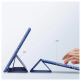 ESR Yippee Color Plus Case - полиуретанов калъф с поставка и отделение за Apple Pencil за iPad Air 3 (2019) (син) thumbnail 2