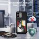  Поликарбонатов кейс с вграден дисплей на задната част и NFC за iPhone 17 - 4smarts E-Ink Case with NFC Display (черен) thumbnail 8
