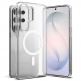 Хибриден кейс с висока степен на защита с MagSafe за Samsung Galaxy S26 Ultra - Ringke Fusion Magnetic Case (прозрачен-мат) thumbnail 3