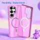Хибриден удароустойчив кейс за Samsung Galaxy S26 Ultra - Techsuit HaloFrost II MagSafe Hybrid Case (оранжев) thumbnail 5