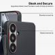 Кевларен кейс с MagSafe за Samsung Galaxy S26 Plus - Techsuit Aramid Fiber MagSafe Ultra Slim Case (черен) thumbnail 5