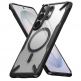 Хибриден кейс с висока степен на защита с MagSafe за Samsung Galaxy S26 Ulta - Ringke Fusion X Magnetic Case (черен-прозрачен) thumbnail 7