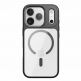 Хибриден удароустойчив кейс с MagSafe за iPhone 17 Pro -  Rock Guard Lens Protection Magnetic Case (прозрачен) thumbnail