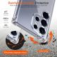 Удароустойчив силиконов (TPU) калъф с MagSafe за Samsung Galaxy S26 - Techsuit Shockproof Clear Silicone Case (прозрачен)  thumbnail 5