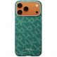 Кевларен кейс с MagSafe за iPhone 17 Pro - Pitaka Monogram Gold-Green Ultra Slim Aramid Fiber Case thumbnail 5