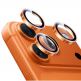 Предпазни стъклени лещи за камерата на iPhone 17 Pro, iPhone 17 Pro Max, iPhone 16 Pro, iPhone 16 Pro Max, iPhone 15 Pro, iPhone 15 Pro Max - ESR Armorite Camera Lens Glass Protector (оранжев) thumbnail