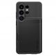 Хибриден удароустойчив кейс с отделение за кр. карти за Samsung Galaxy S26 Ultra - Spigen Slim Armor CS Case (черен) thumbnail 4