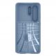 Тънък качествен силиконов (TPU) калъф с капак за камерата за Samsung Galaxy S26 Ultra - Spigen Optik Armor Case (син) thumbnail 3