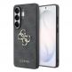 Дизайнерски кожен кейс за Samsung Galaxy S26 Ultra - Guess PU 4G Metal Logo Leather Hard Case (сив) thumbnail