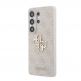 Дизайнерски кожен кейс за Samsung Galaxy S26 Ultra - Guess PU 4G Metal Logo Leather Hard Case (розов) thumbnail 2