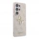Дизайнерски кожен кейс за Samsung Galaxy S26 Ultra - Guess PU 4G Metal Logo Leather Hard Case (розов) thumbnail 4