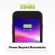 Mophie Juice Pack Air & Charging Base Bundle - удароустойчив кейс с вградена батерия 2420mAh с безжично зареждане и пад за безжично зареждане за iPhone 8 Plus, iPhone 7 Plus (златист) thumbnail 3