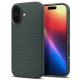 Удароустойчив силиконов (TPU) калъф за iPhone 17 - Spigen Liquid Air Case (зелен) thumbnail