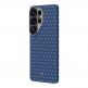 Кевларен кейс с MagSafe за  Samsung Galaxy S26 Ultra - Benks ArmorGrid ArmorAir Magnetic Kevlar Metal Frame Case 600D (син) thumbnail 3