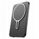 Преносима външна батерия с USB-C порт и безжично зареждане с MagSafe - 3mk MagSnap Go Magnetic Wireless Charging Power Bank 5000 mAh 20W (тъмносив) thumbnail 5