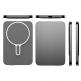 Преносима външна батерия с USB-C порт и безжично зареждане с MagSafe - 3mk MagSnap Go Magnetic Wireless Charging Power Bank 5000 mAh 20W (тъмносив) thumbnail 6