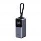 Външна батерия с USB-A и USB-C портове и вграден USB-C кабел - Ugreen PB723 Power Bank With Integrated USB-C Cable  20000 mAh 130W (тъмносив) thumbnail