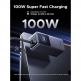 Външна батерия с USB-A и USB-C портове и вграден USB-C кабел - Ugreen PB723 Power Bank With Integrated USB-C Cable  20000 mAh 130W (тъмносив) thumbnail 5