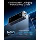 Преносима външна батерия с 2xUSB-C и 1xUSB-A изходи и технология за бързо зареждане - Anker Prime Power Bank 26250 mAh, 300W (тъмносив) thumbnail 3