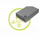 Преносима външна батерия с 2xUSB-C порта и безжично зареждане с MagSafe и Apple Watch - Mobile Origin PB14 Aluminum Power Bank 20000 mAh 30W PD (тъмносив) thumbnail 13