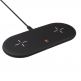 A-Solar Xtorm XW208 Xtom Wireless Dual Charging Pad Twin 10W - двойна поставка (пад) за безжично зареждане с технология за бързо зареждане (черен) thumbnail
