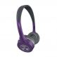 iFrogz Ear Pollution Toxix Headphones - слушалки с 3.5 мм аудио жак за мобилни устройства (лилав) thumbnail