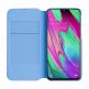 Samsung Flip Wallet Cover EF-WA405PBEGWW - оригинален кожен кейс за Samsung Galaxy A40 (черен) thumbnail 4