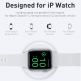Baseus YOYO Apple Watch Wireless Charger - докинг станция за зареждне на Apple Watch с включен кабел (1м) (бял) thumbnail 6
