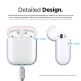 Elago Airpods Duo Silicone Case - силиконов калъф за Apple Airpods 2 with Wireless Charging Case (светлосин-розов) thumbnail 6