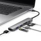 Elago Multi 6 in 1 USB-C Hub Card Reader - мултифункционален хъб за свързване на допълнителна периферия за устройства с USB-C (тъмносив) thumbnail 2