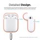 Elago Airpods Silicone Case - силиконов калъф за Apple Airpods 2 with Wireless Charging Case (оранжев) thumbnail 4