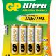 Алкална батерия ULTRA LR6 AA /4 бр. в опаковка/ 1.5V GP, GP15AU thumbnail