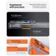 Силиконов (TPU) калъф с MagSafe за iPhone 17 Pro - Spigen Silicone Fit MagSafe Case (оранжев) thumbnail 14