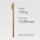 Кевларен кейс с MagSafe за iPhone 17 Air - Pitaka Glints of Gold Edge Ultra Slim Aramid Fiber Case thumbnail 6