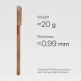 Кевларен кейс с MagSafe за iPhone 17 Pro Max - Pitaka Glints of Gold Edge Ultra Slim Aramid Fiber Case thumbnail 4