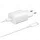 Samsung Power Delivery 3.0 25W Wall Charger EP-TA800XWEGWW - захранване за ел. мрежа с USB-C изход и USB-C кабел (бял) (retail опаковка) thumbnail