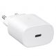 Samsung Power Delivery 3.0 25W Wall Charger EP-TA800XWEGWW - захранване за ел. мрежа с USB-C изход и USB-C кабел (бял) (retail опаковка) thumbnail 4