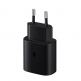 Samsung Power Delivery 3.0 25W Wall Charger EP-TA800XBEGWW - захранване за ел. мрежа с USB-C изход и USB-C кабел (черен) (retail опаковка) thumbnail 3
