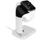 Macally Apple Watch Stand - луксозна алуминиева поставка за Apple Watch (сребриста) thumbnail 2