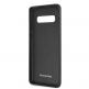 Mercedes-Benz Dynamic Leather Hard Case - дизайнерски кожен кейс за Samsung Galaxy S10 Plus (черен) thumbnail 4