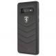 Ferrari Heritage Quilted Hard Case - кожен кейс (естествена кожа) за Samsung Galaxy S10 Plus (черен) thumbnail 3