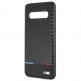 BMW M Collection Carbon Inspiration Hard Case - кожен кейс за Samsung Galaxy S10 (черен) thumbnail 2