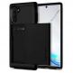 Spigen Slim Armor CS Case - хибриден кейс с отделение за кр. карти и най-висока степен на защита за Samsung Galaxy Note 10 (черен) thumbnail